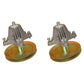 Qty 2: Mower Deck Spindle with Pulley Fits MTD Replaces 618-04636