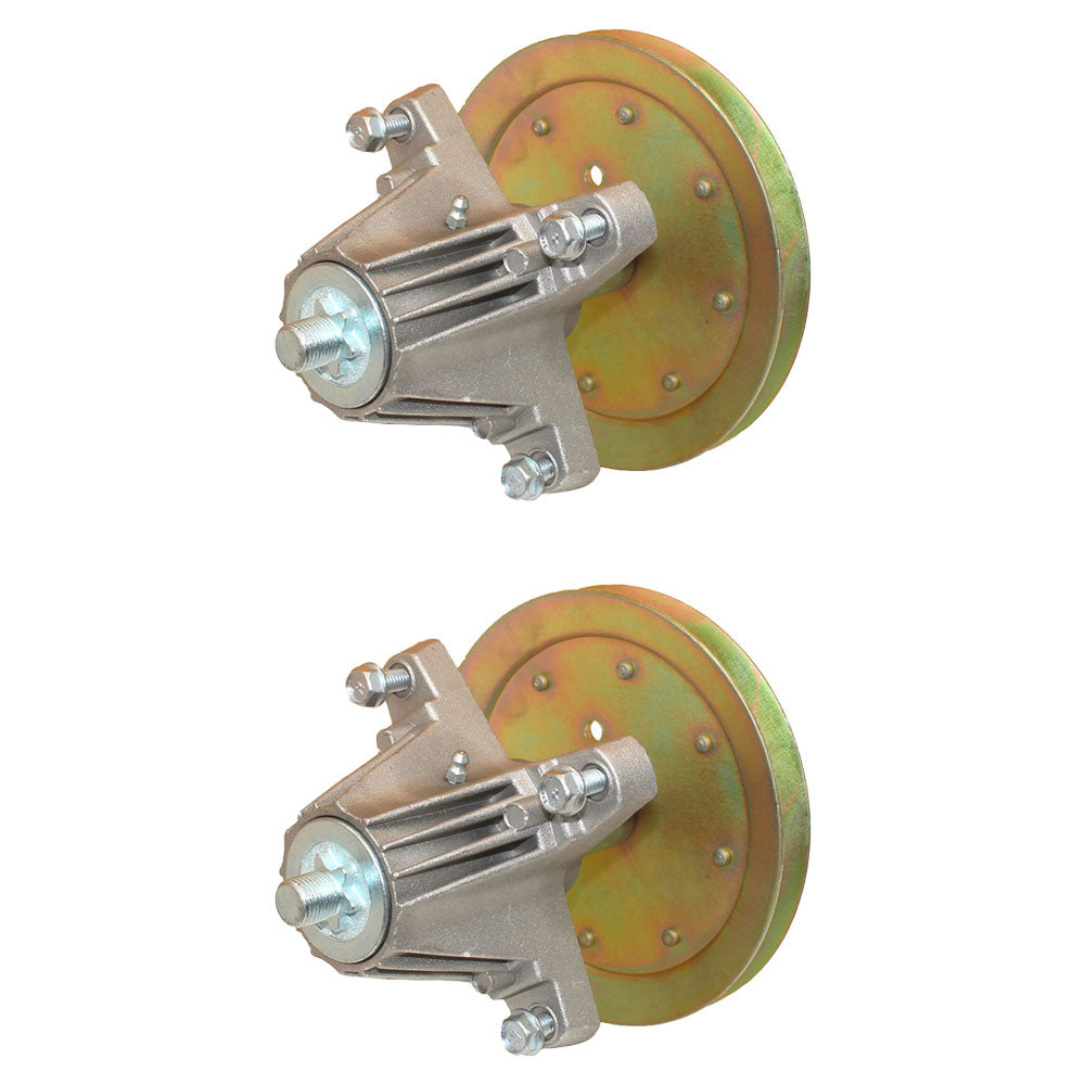 (2) 618-04636 Spindle Assemblies Fits Cub Cadet 46" Deck Models: LTX1045 LTX1046