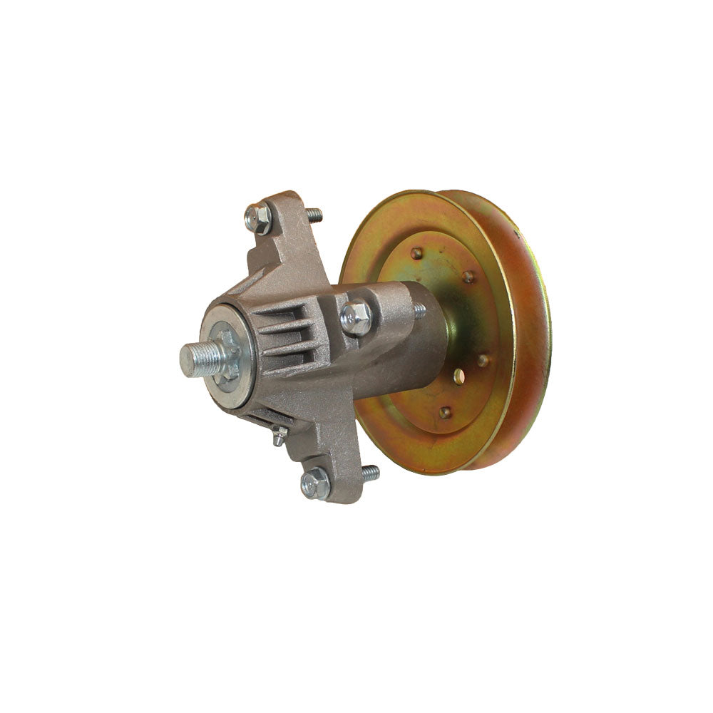 Spindle Assembly with Pulley Fits Yard Machine Replaces 618-04474