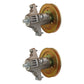Qty 2: Spindle Assembly with Pulley
 Fits Murray Replaces LAS20-0026_x2