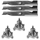 Mower Blade & Spindle Assembly Kit Fits Husqvarna Replaces 173920