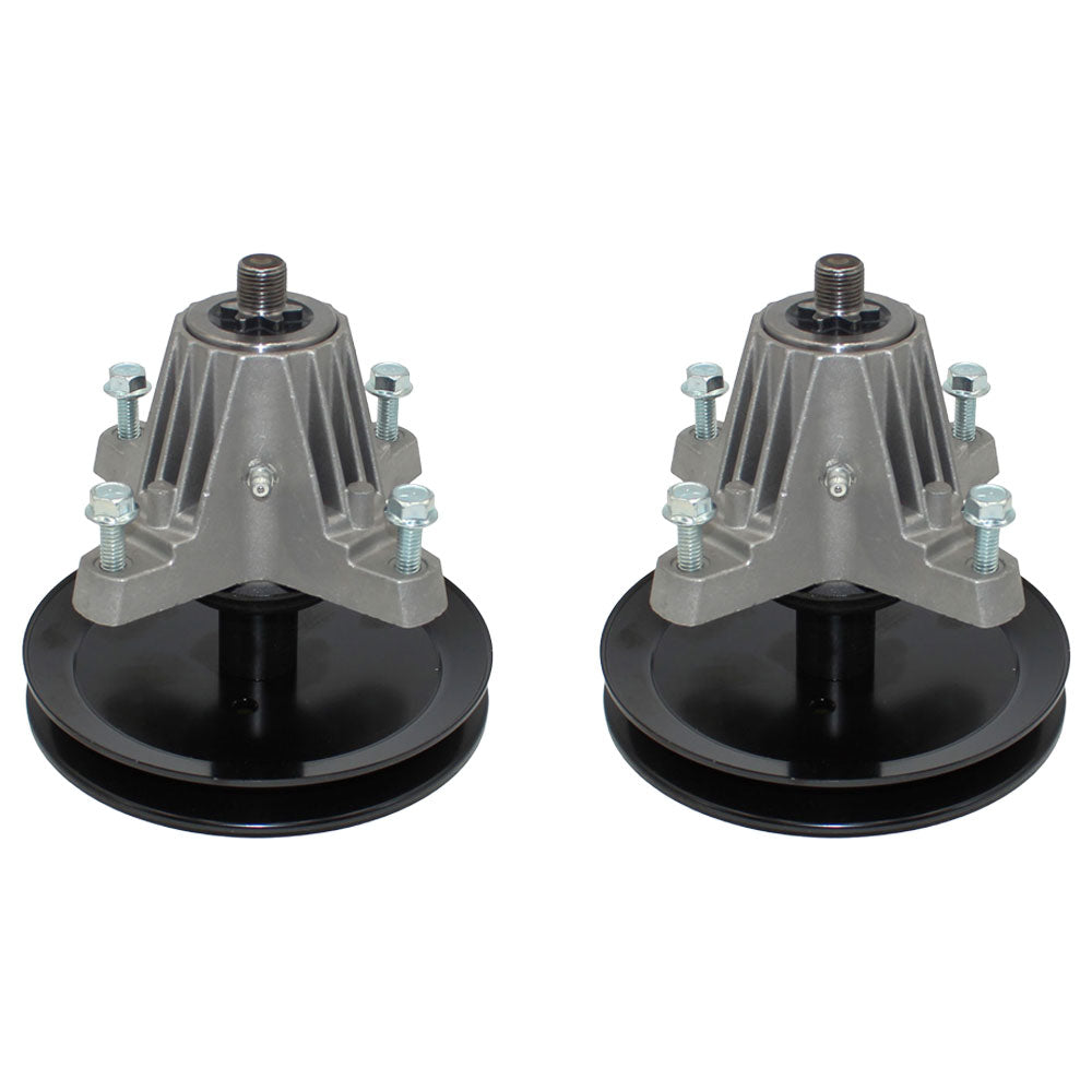 Qty 2: Spindle Assembly Fits MTD Replaces 618-06977