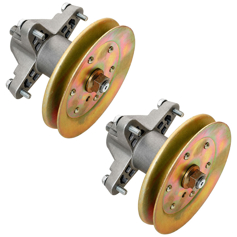 Qty 2: Mower Deck Spindle Fits Troy Bilt Replaces 918-04456A