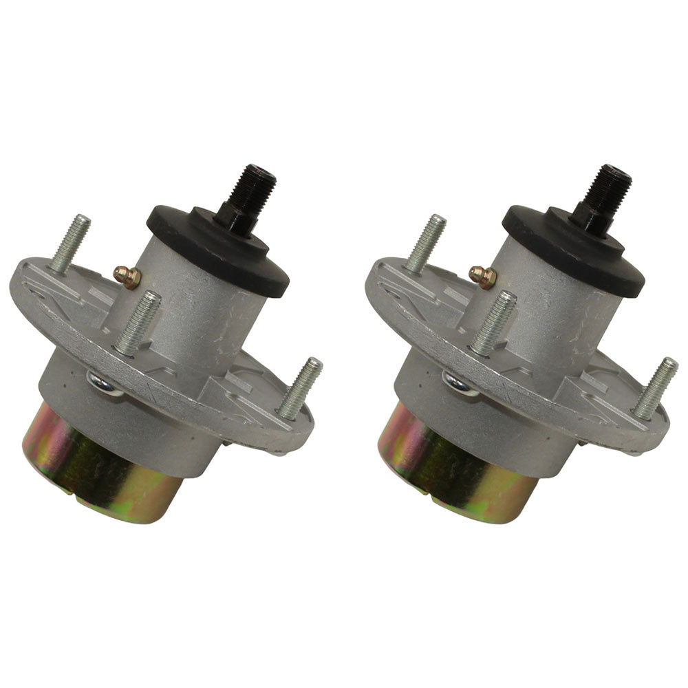 (2) Deck Spindle AM144608 Fits John Deere Riding Mower X330 X350 X354 X370 X380