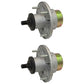 (2) Deck Spindle AM144608 Fits John Deere Riding Mower X330 X350 X354 X370 X380