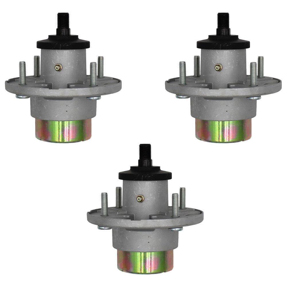 (3) AM144608 Deck Spindle Fits John Deere Riding Mower ZTRAK Z355R Z375R Z525E
