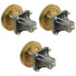 Set of 3 Mower Deck Spindles w/Bolts Fits MTD Replaces 618-0625A