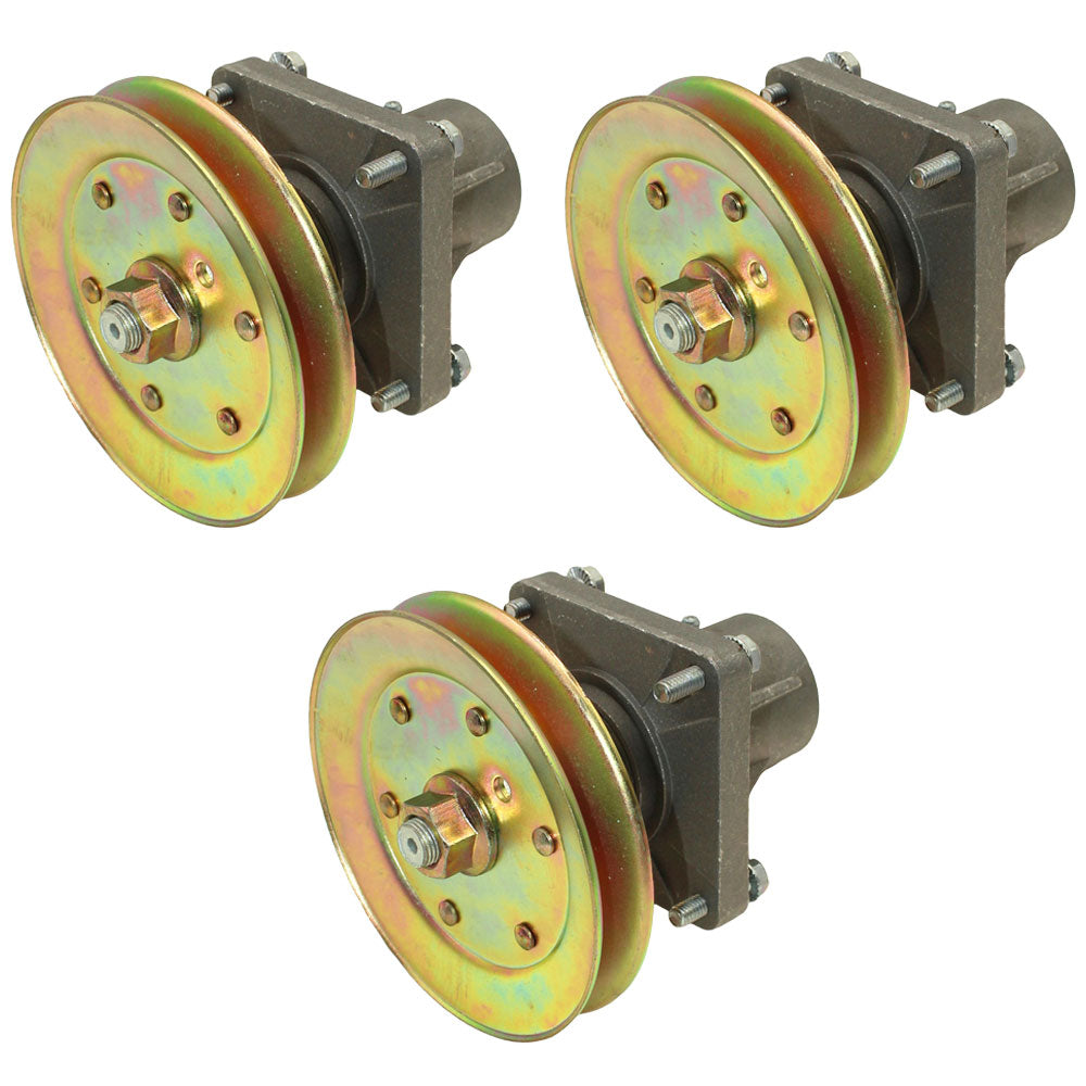 Three Pack Spindles Fits Cub Cadet Series i1046 With 46" Decks