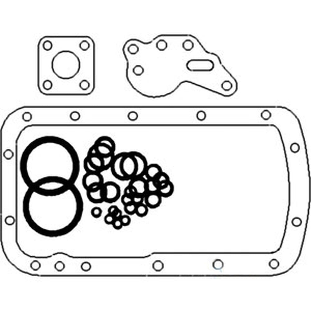 16 Piece Tractor Gasket Repair Kit Fits Ford NAA LCRK5354