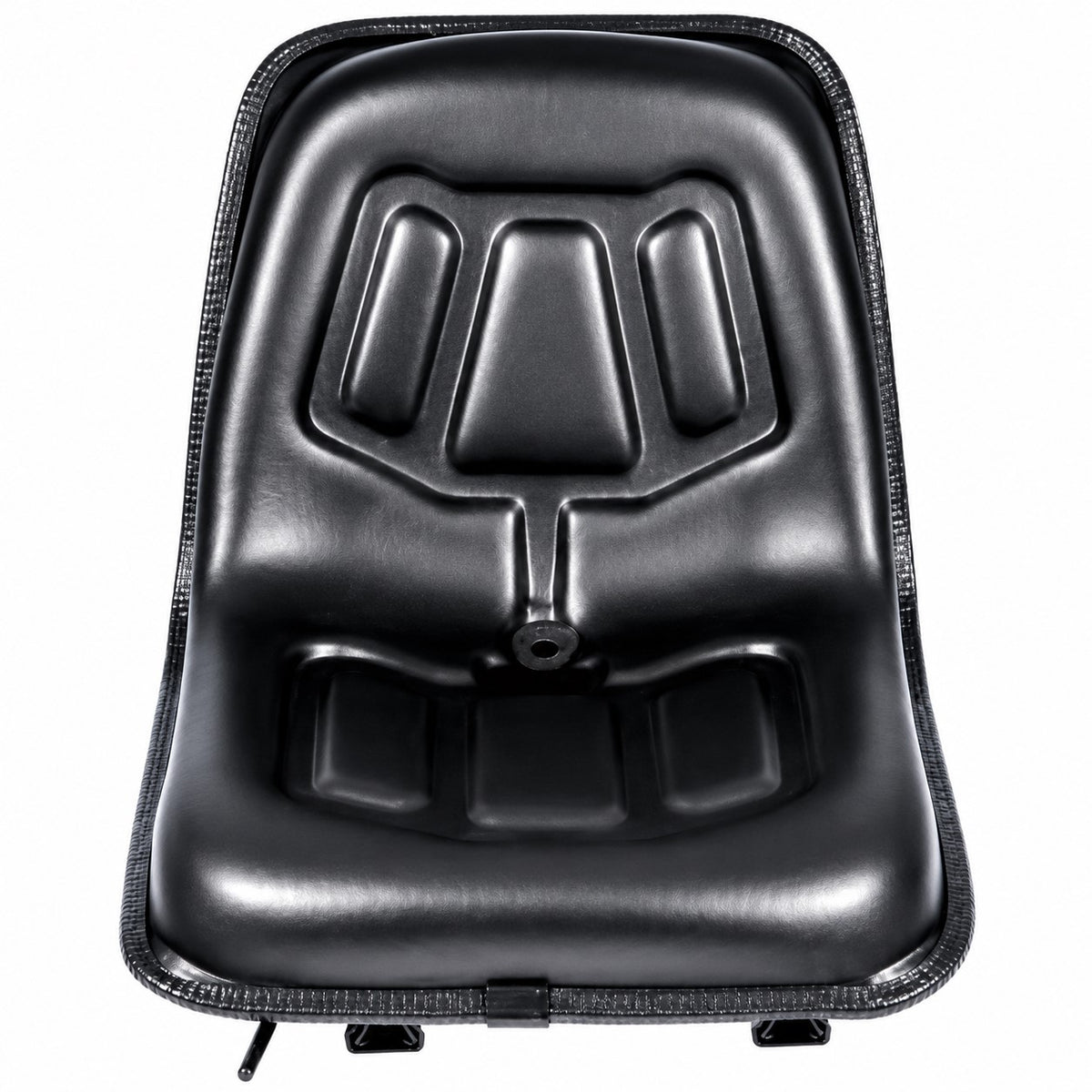 Black Seat with Slide Tracks Fits John Deere Replaces 3106006M91-1