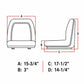 Black Seat with Slide Tracks Fits Long Replaces 3106006M91-1
