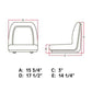 LGS100BL Fits Massey Ferguson Compact Tractor Seat Fits Many Models