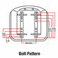 Black Seat with Slide Tracks Fits Long Replaces 3106006M91-1