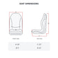 LGT125CAMO Camo Vinyl Seat Fits Kubota Tractor