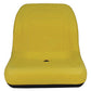 New Yellow HIGH BACK SEAT Fits John Deere Front Mount Lawn Mower F710 F725