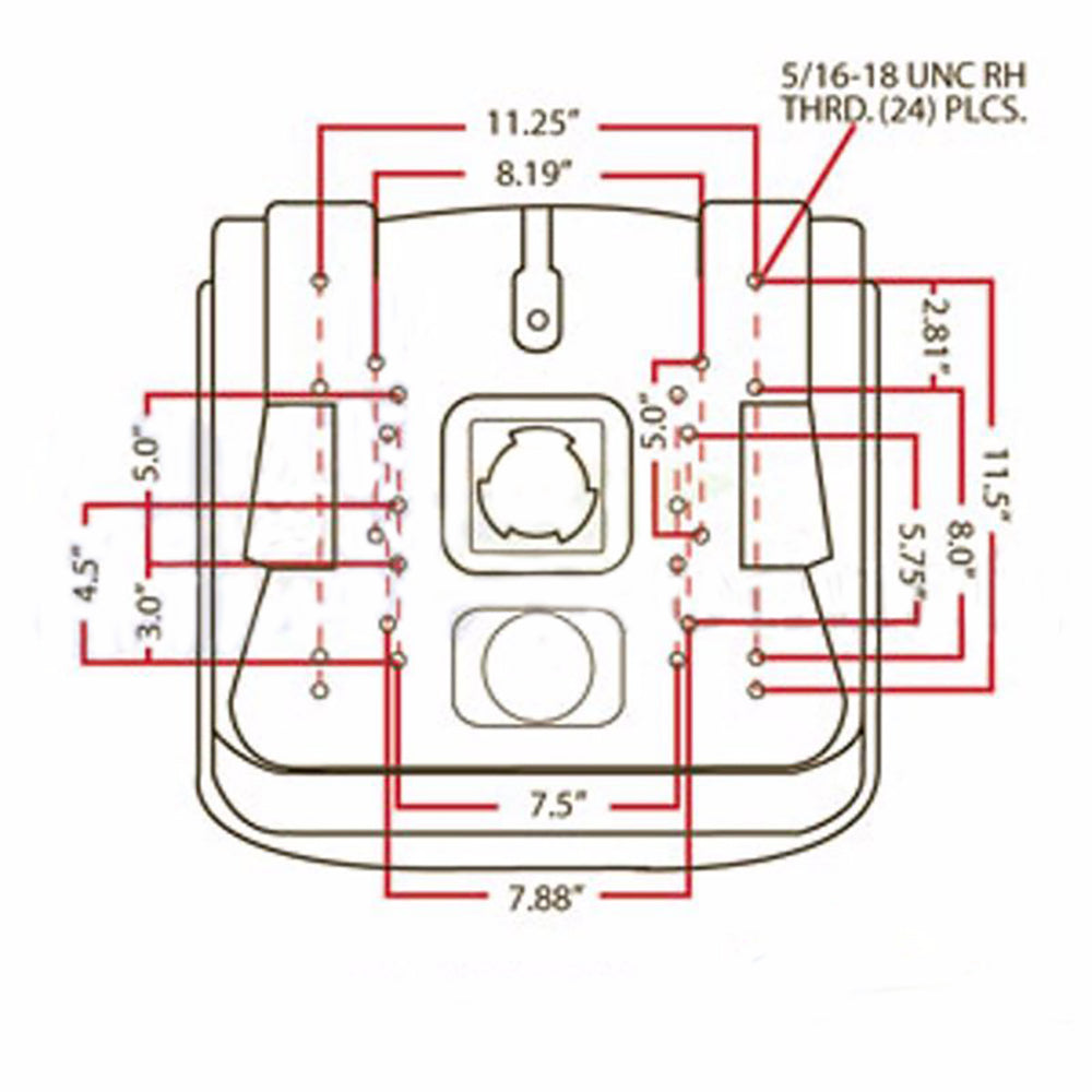 Seat LGT100YL Fits John Deere 727A Z-Trak 737 Z-Trak 757 Z-TRAK F620 F680 F687