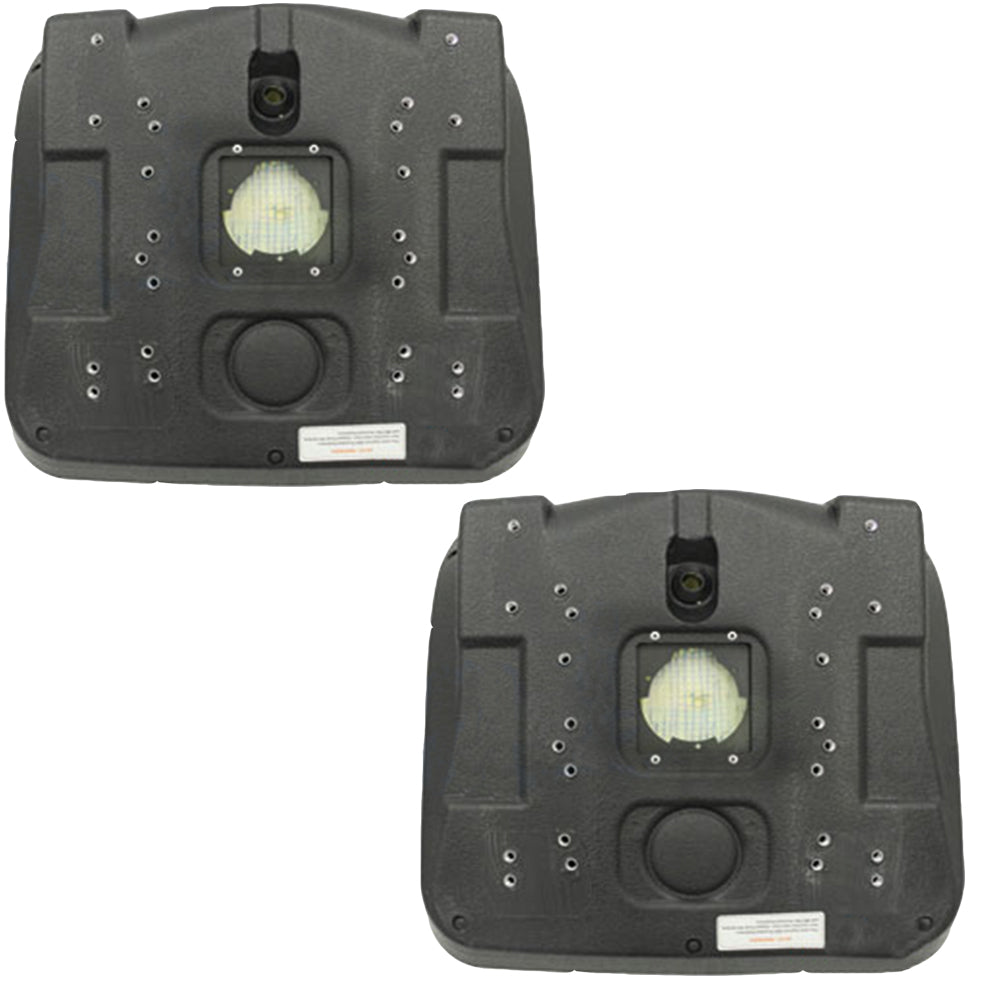 LVA10029 (2) Two Yellow High Back Seat Fits John Deere Fits Gator TCA24320