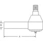 Tie Rod Fits John Deere 4400 4200 4210 4300 4310 4400 LVU14549