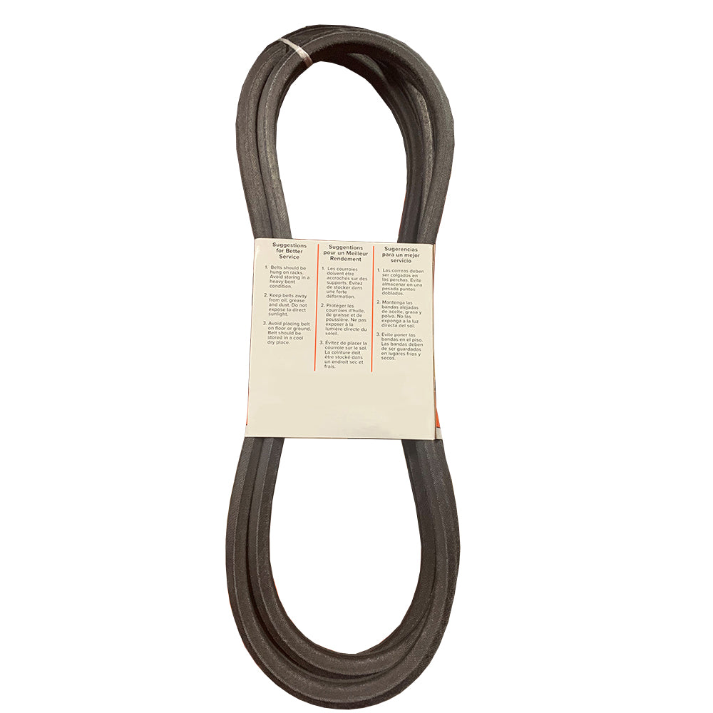Fits John Deere deck belt replaces M111534 for F710, F725 and F735 front mowers