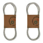 Qty 2: Deck Belt 
 Fits Universal Products Replaces 230-4638 Made with Aramid