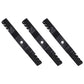 Set of 3 New Toothed Mulching Blade Fits John Deere 2210 2520 3120