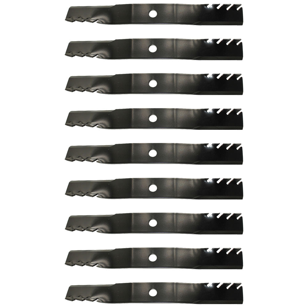 (9) Mulching Blades Fits John Deere ZTrak 60" Decks M128485