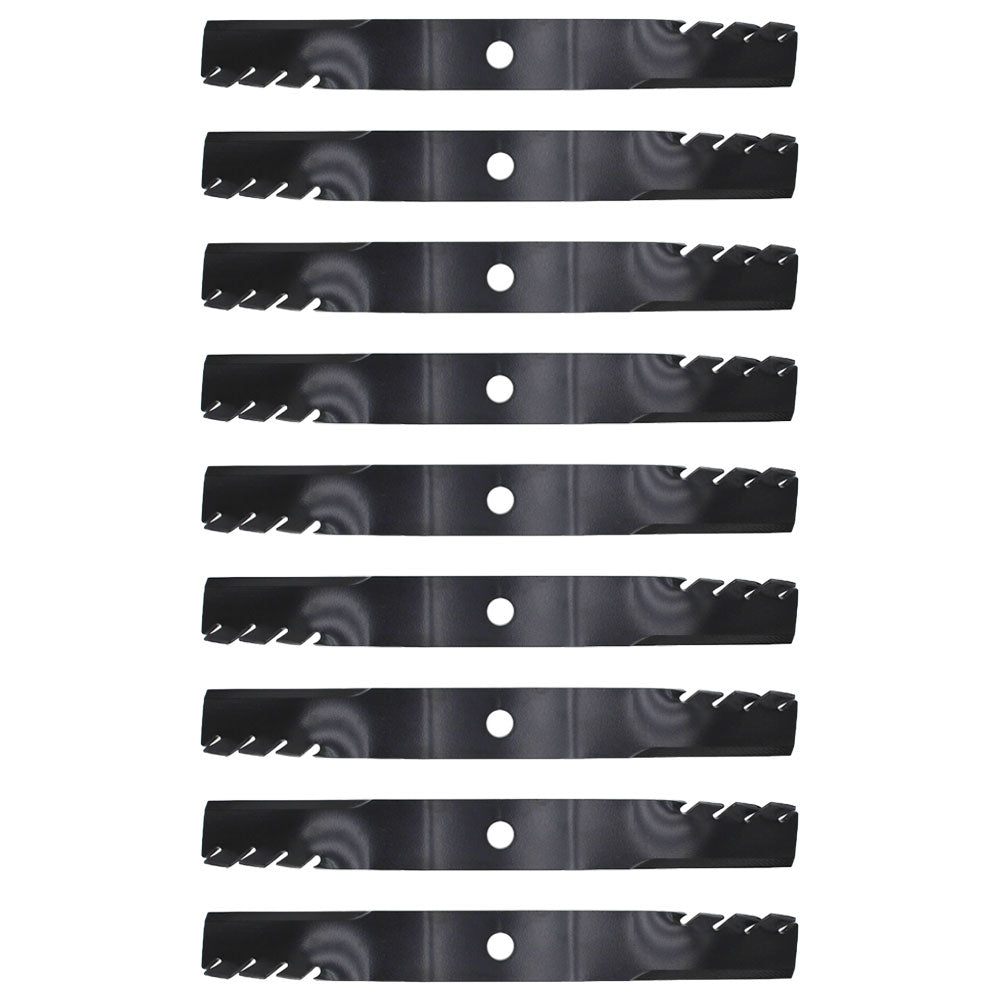 Qty 9: Toothed Mulching Blade Fits Universal Products Replaces 7-08550