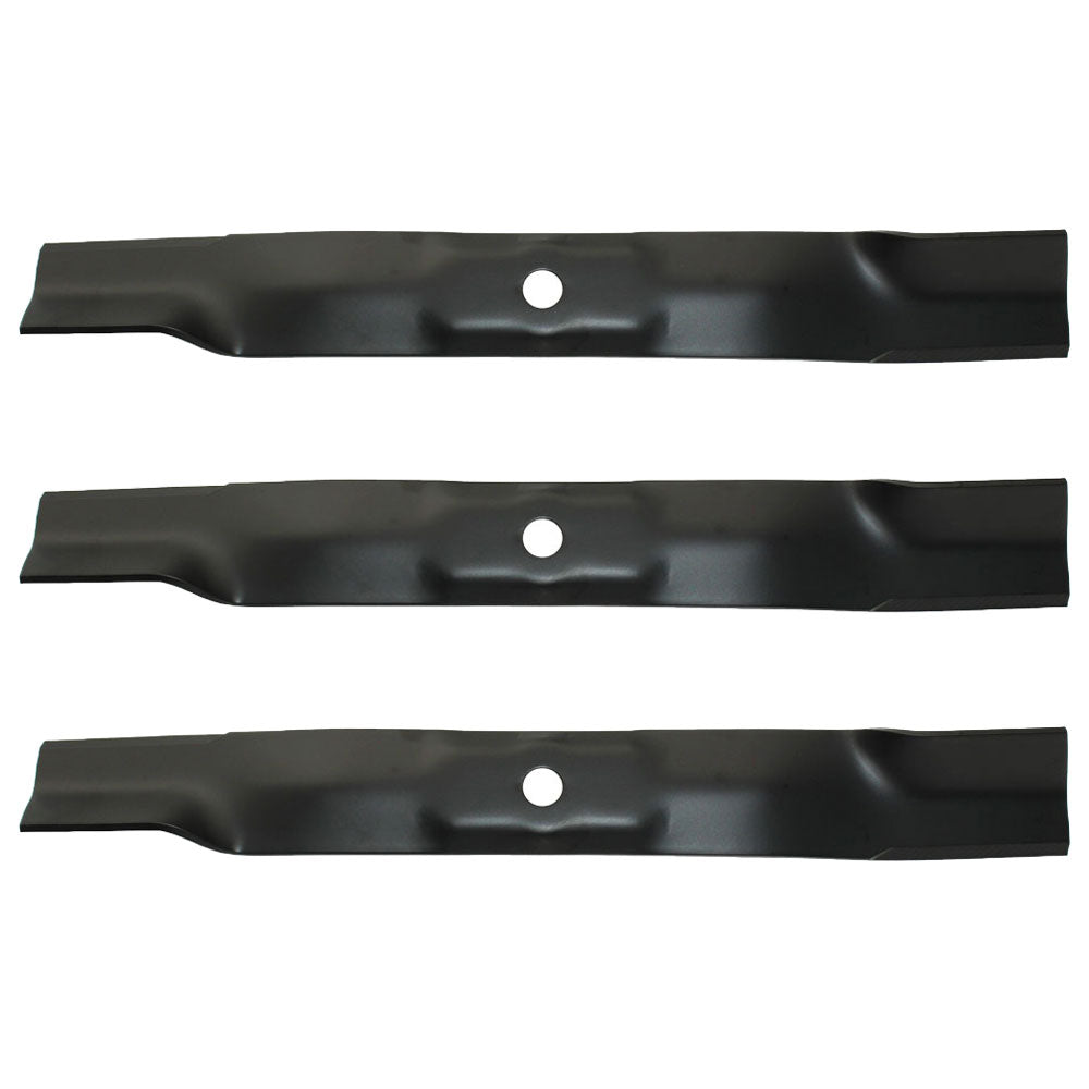 Set of 3 Mower Blades Fits John Deere X465 X475 X585 X744 X748 62" Deck M158112