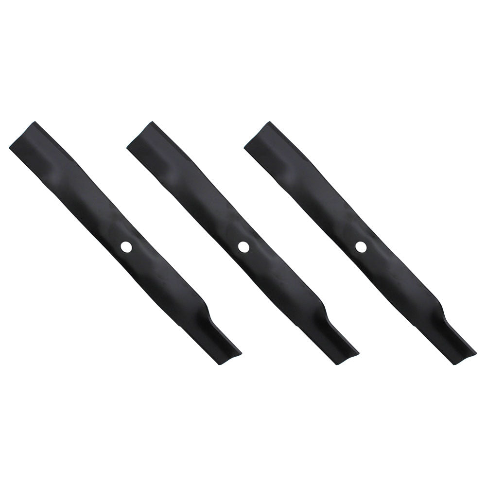 Set of 3 Mower Blades Fits John Deere 2025R 2027R 2032R 2210 62" Deck M158112