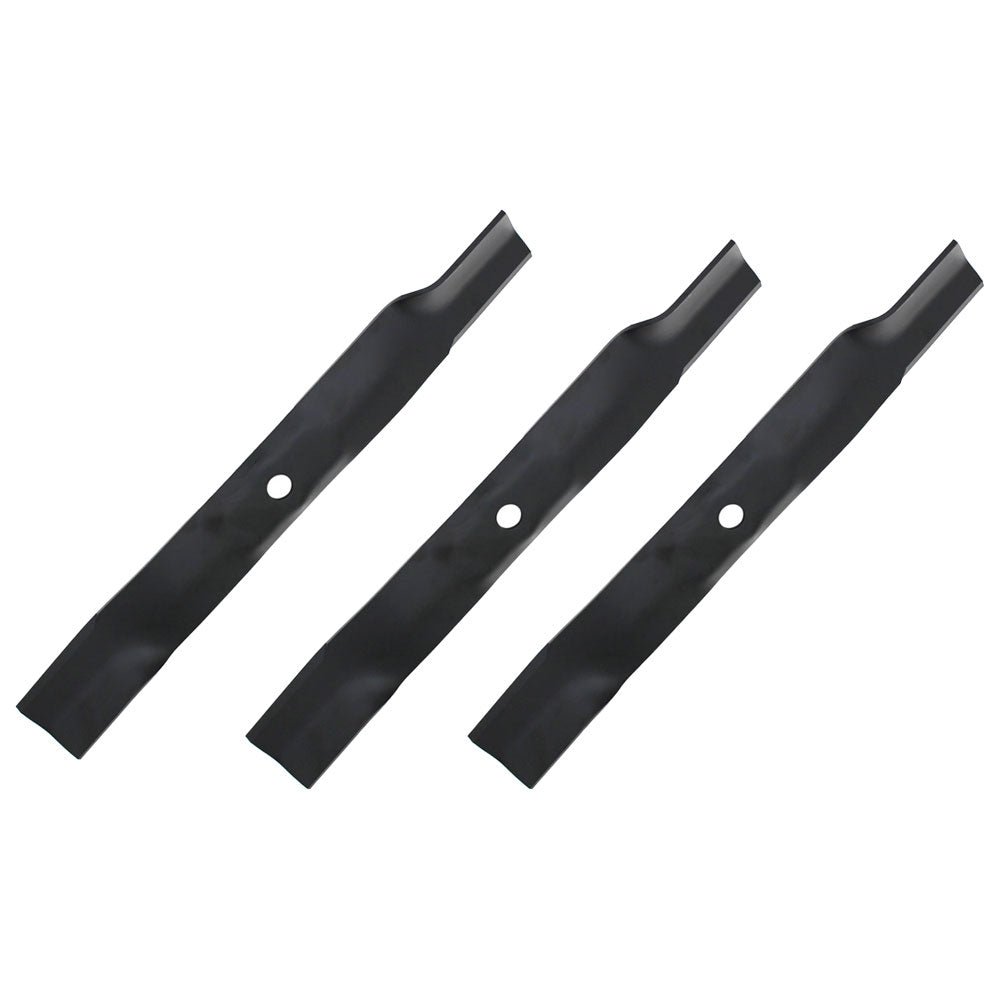 Set of 3 Mower Blades Fits John Deere X465 X475 X585 X744 X748 62" Deck M158112