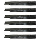 Qty 6: Hi-Lift Lawn Mower Blades Fits John Deere Replaces M158112