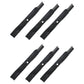 Qty 6: Hi-Lift Lawn Mower Blades Fits John Deere Replaces M158112