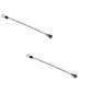Qty 2: Rear Tension Tailgate Cable Fits John Deere Replaces M159508