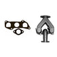 AM626T M1799T M3060T New Manifold & Gaskets Fits John Deere Tractor 40 M 420 MT