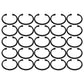 M41029 Pack of 25 Retainer Piston Pins Fits John Deere 444D 301A 302 310 350B