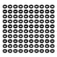 Qty 100: Starter Drive Gears Fits White Replaces Electrical Starter Systems