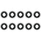 10- Starter Gear Plastic 16 Tooth Fits Briggs and Stratton 280104S 693058 693059