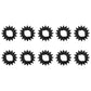 10 Starter Motor Drive Gears Fits Rotary 10860 860 Fits Stens 150292 150-292