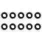 10 Starter Gears Plastic 5086K Fits Briggs and Stratton 280104S 693058 693059