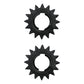 2 Starter Drive Gears Fits Briggs Stratton 16 Tooth 280104S 693059 695708