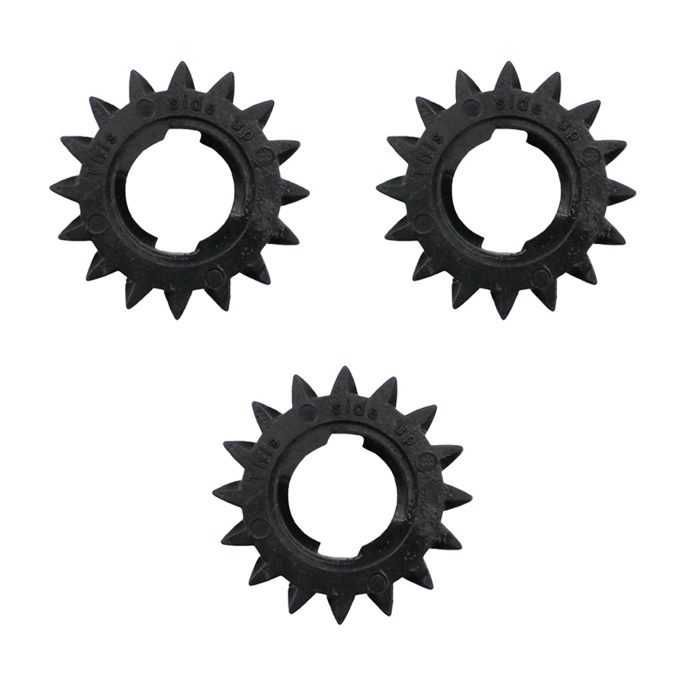 Qty 3: Starter Drive Gears Fits Cub Cadet Replaces Electrical Starter Systems