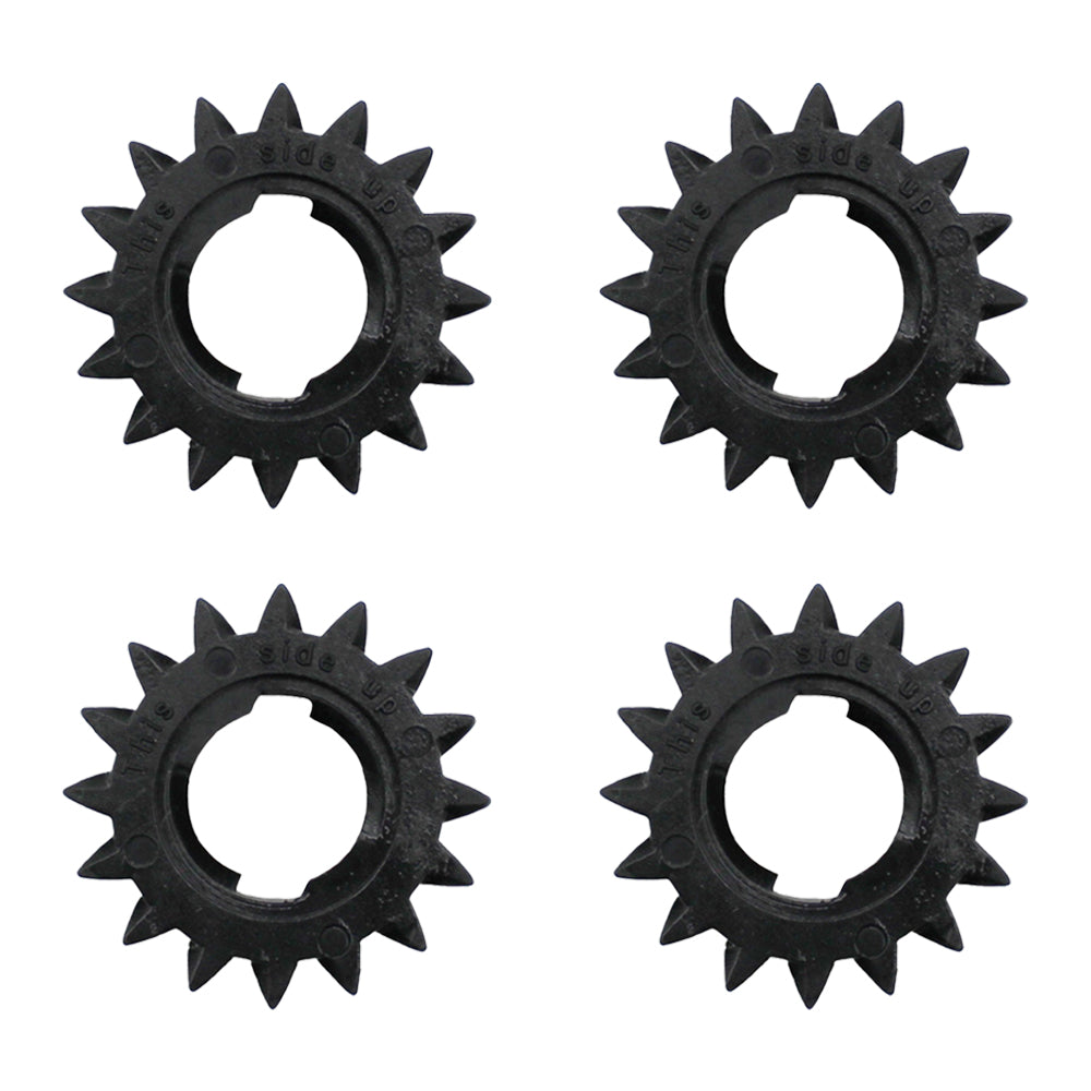 Qty. 4: Starter Drive Gears  Fits Cub Cadet Replaces Electrical Starter Systems
