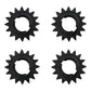 (4) 43-012 Starter Drive Gears Fits Briggs and Stratton 695708 280104 280104S