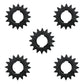 (5) Starter Gears Fits Briggs and Stratton Fits MTD Fits Murray 4114 4115 4194
