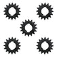 5 Starter Gears 16 Tooth Fits Briggs and Stratton 280104S 693058 693059 695708