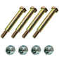 Qty. 4: Wheel Bolt and Lock Nut Kits Fits AYP Replaces 137644