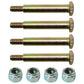 Qty. 4: Wheel Bolt and Lock Nut Kits Fits John Deere Replaces M84691