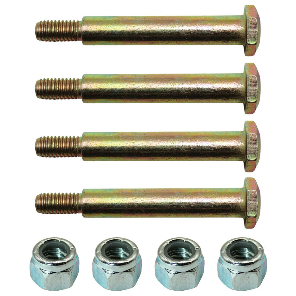 Qty. 4: Wheel Bolt and Lock Nut Kits Fits John Deere Replaces M84691