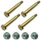 Qty. 4: Wheel Bolt and Lock Nut Kits Fits Troy Bilt Replaces 712-0798