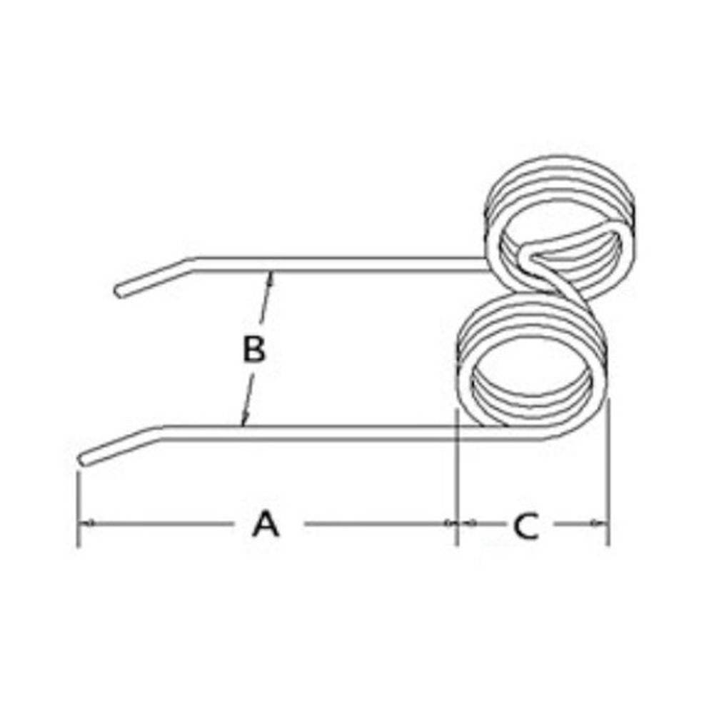 Baler Tooth Fits Case/International Harvester Replaces 96IH2B